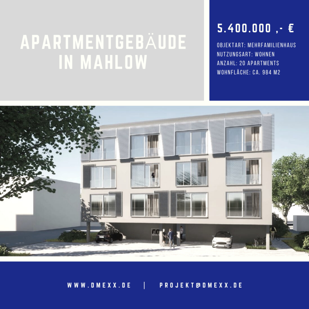 0358_Projekt - Apartment-Gebauede - Mahlow